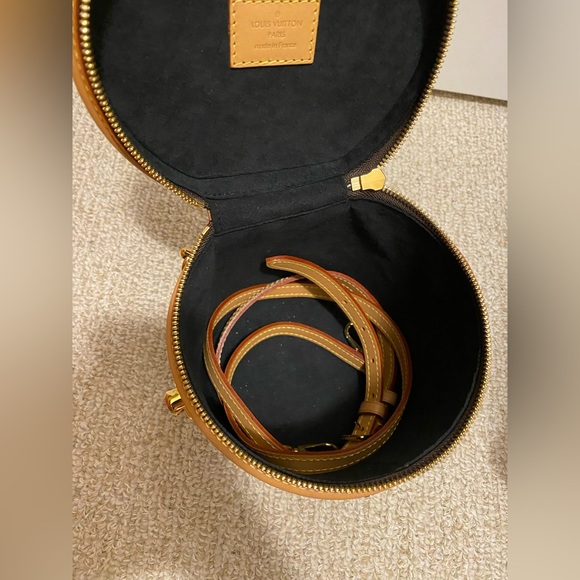 Louis Vuitton Reverse Giant Monogram Coated Canvas Cannes Gold Hardware Bag - Picture 3 of 11